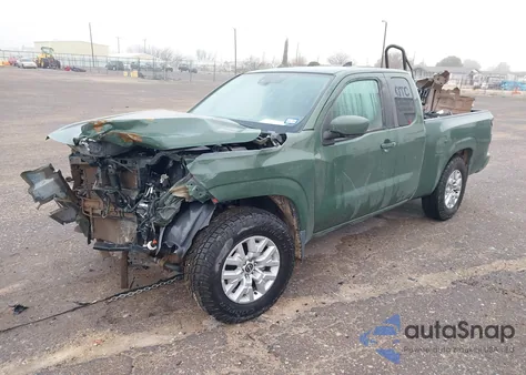 2022 Nissan Frontier King Cab Sv 4X2 из США, поврежденный, VIN 1N6ED1CLXNN624269